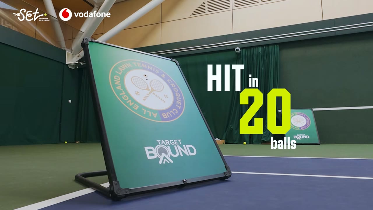 The TargetBound target on court in the video